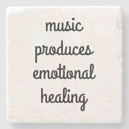 Emotional Healing Marble Stone Onderzetter (Voorkant)
