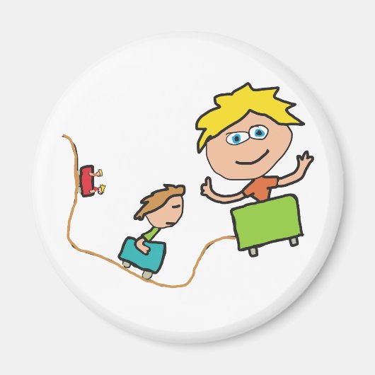 Emotional Roller Onderzetter Magneet (Voorkant)