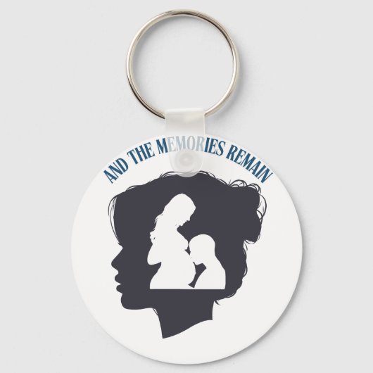 Emotional Silhouette of Memories, Motherhood, and  Sleutelhanger (Voorkant)