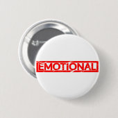 Emotional Stamp Ronde Button 5,7 Cm (Voorkant /achterkant)