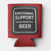 Emotional Support Beer - Bierblikjes Thermisch Sle Blikjeskoeler (Voorkant)