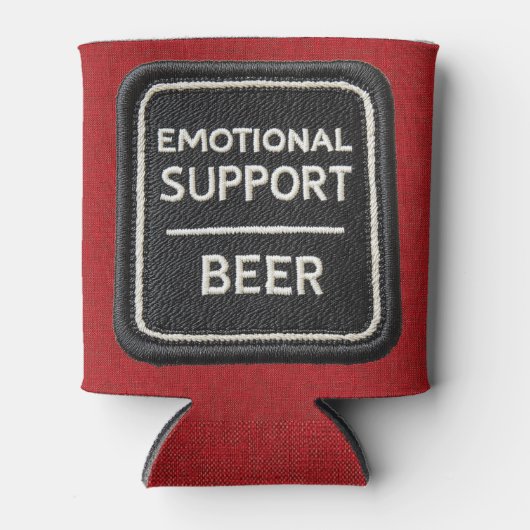 Emotional Support Beer - Bierblikjes Thermisch Sle Blikjeskoeler (Voorkant)