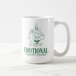 Emotional Support Coworker Funny Christmas Office  Koffiemok