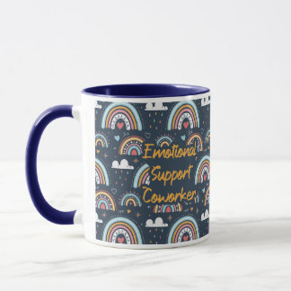 Emotional Support Coworkers Mok. Coarbeider Gift Mok