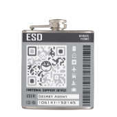 Emotional Support Device Grey Heupfles (Voorkant)