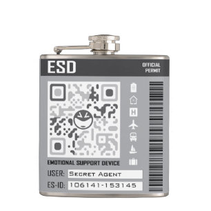 Emotional Support Device Grey Heupfles