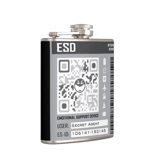 Emotional Support Device Grey Heupfles (Rechts)