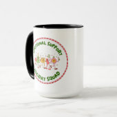 Emotional Support Holiday Squad Mok (Voorkant links)