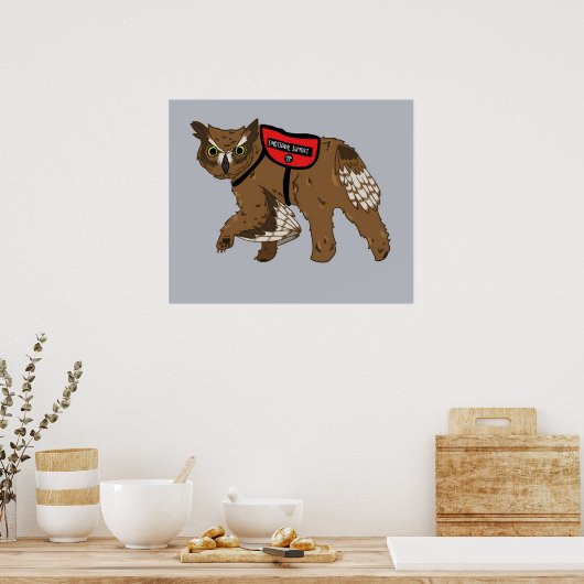 Emotional Support Ownership Poster (Keuken)