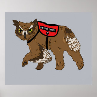 Emotional Support Ownership Poster