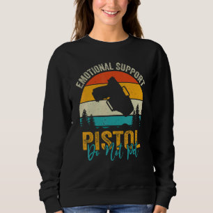 Emotional Support Pistol Pet Apparel Firear Trui