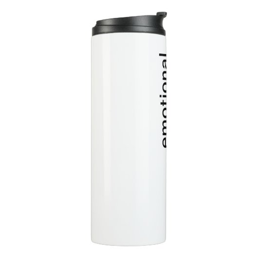 Emotional Support Water Bottle Thermosbeker (Gedraaid links)