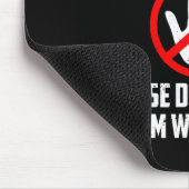 Emotional-suprt Human Halloween Costume Do Not Pet Muismat (Hoek)