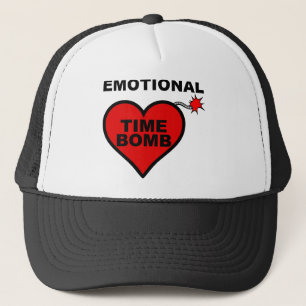 Emotional Time Bomb Funny Ball Pet Trucker Hat