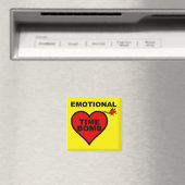 Emotional Time Bomb Funny Fridge Magnet (Insitu (Vaatwasser))