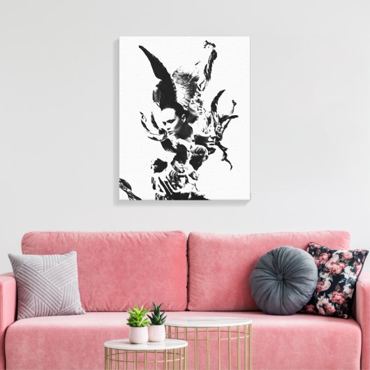 Emotional Tree Canvas Afdruk (Insitu (Woonkamer))