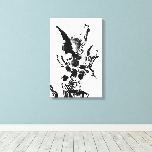 Emotional Tree Canvas Afdruk (Insitu (Houten vloer))