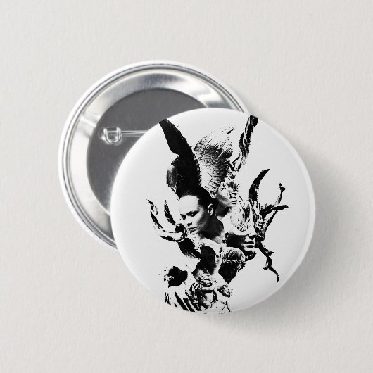 Emotional Tree Ronde Button 5,7 Cm (Voorkant /achterkant)