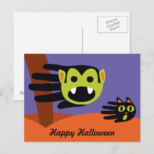 Emotional Vampire Briefkaart (Voorkant / Achterkant)