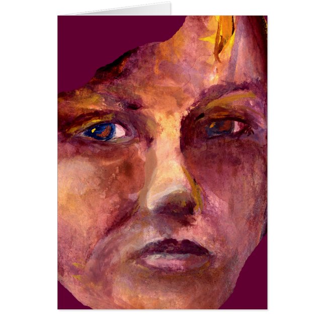 Emotional Woman's Face (Voorkant)