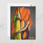 Emotionales Be Kind yourself Design Briefkaart (Voorkant / Achterkant)