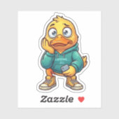 Emotionally Buffering Duck Sticker (Vel)