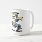 Emotionally Weak Physically Strong Koffiemok (Voorkant rechts)