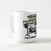 Emotionally Weak Physically Strong Koffiemok (Voorkant links)