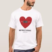 Emotioneel beschikbaar t-shirt (Voorkant)