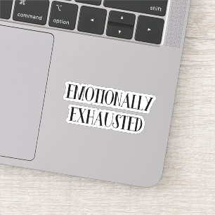 Emotioneel geëxtraheerd sticker