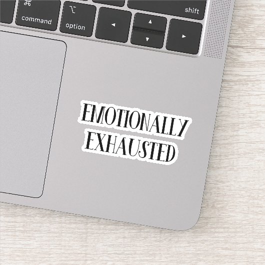 Emotioneel geëxtraheerd sticker (Detail)