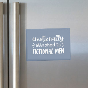 Emotioneel gehecht aan fictieve mannen Grappig Magneet