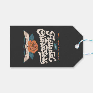 Emotioneel gehecht aan fictieve personages cadeaulabel
