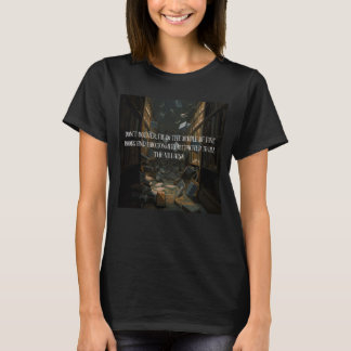 Emotioneel gehecht aan schurken Boekchaos T-shirt