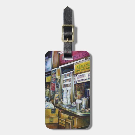 Emotioneel geladen krachten voor interviews bagagelabel (Voorkant verticaal)