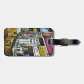 Emotioneel geladen krachten voor interviews bagagelabel (Achterkant horizontaal)