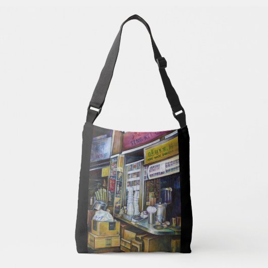 Emotioneel geladen krachten voor interviews crossbody tas (Voorkant)