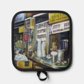 Emotioneel geladen krachten voor interviews pannenlap (Voorkant)