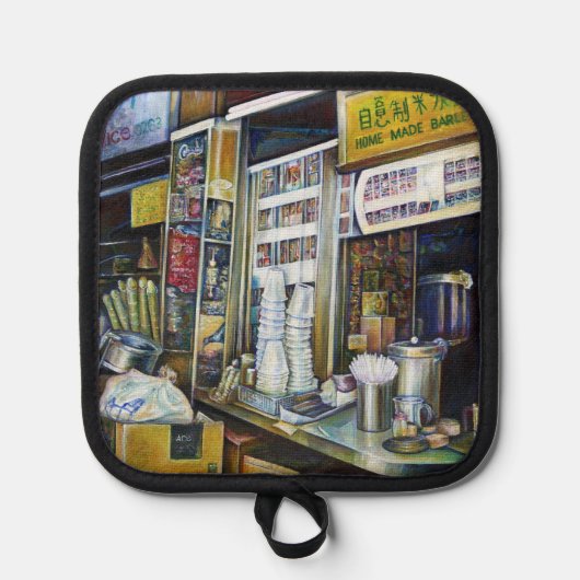 Emotioneel geladen krachten voor interviews pannenlap (Voorkant)