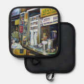 Emotioneel geladen krachten voor interviews pannenlap (Voorkant / Achterkant)