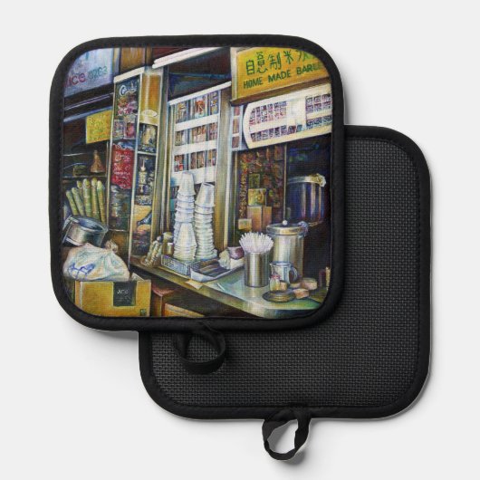 Emotioneel geladen krachten voor interviews pannenlap (Voorkant / Achterkant)