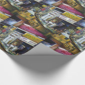 Emotioneel geladen lichtkrachten, Singapore Cadeaupapier (Hoek)