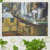 Emotioneel geladen lichtkrachten, Singapore Theedoek (Gevouwen)