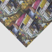 Emotioneel geladen lichtkrachten, Singapore Tissuepapier (Detail)