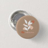 Emotioneel Geletterd Ronde Button 3,2 Cm (Voorkant /achterkant)