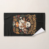 Emotioneel ingecheckt bij herfst Halloween Handdoek (Handdoek)