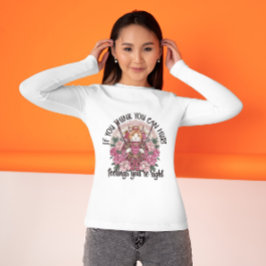 Emotioneel Kwetsbare Krijger – Kat Samurai Editie T-shirt