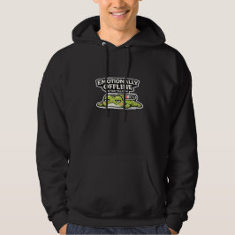 Emotioneel Offline Na Het Praten Kikkers Design Hoodie