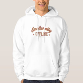 Emotioneel Offline – Vintage Minimalist Hoodie