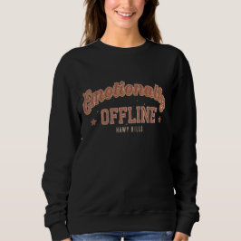 Emotioneel Offline – Vintage Minimalistisch Trui